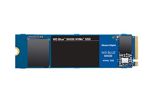 Western Digital Azul SN550 250 GB NVMe SSD, Gen3 x4 PCIe, M.2 2280, 3D NAND