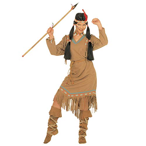WIDMANN Widman - Disfraz de indio del salvaje oeste para mujer, talla M (S/43362)