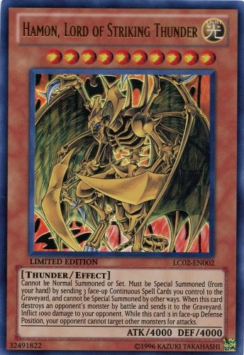 YU-GI-OH! - Hamon, Lord of Striking Thunder (LC02-EN002) - Legendary Collection 2 - Limited Edition - Ultra Rare by