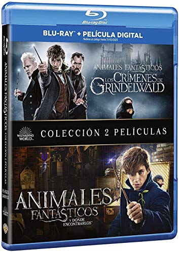 Animales Fantasticos Y Como Encontrarlos + Animales Fantásticos: Los Crímenes De Grindelwald Blu-Ray [Blu-ray]