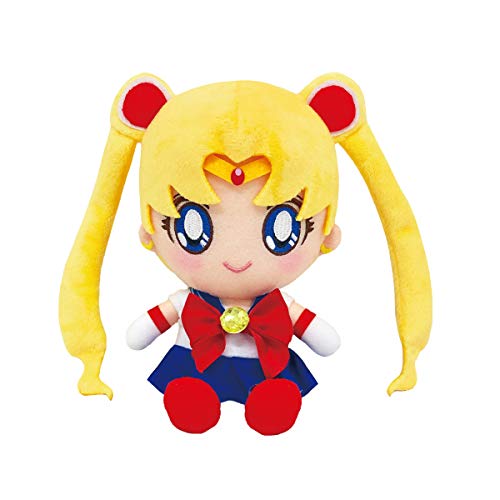 BANDAI Sailor Moon Chibi Plush Peluche 15cm, Sunrise (Sailor Moon)