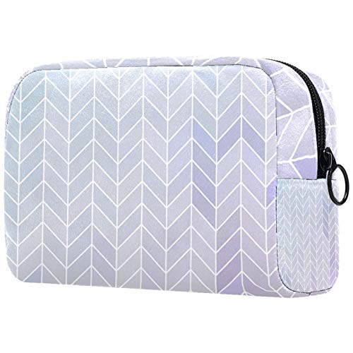 Bolso de cosméticos para mujer, pequeño bolso de viaje, diseño de unicornio rosa