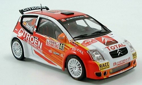 Citroen C2, S1600, No.41, Rallye Monte Carlo, 2005, Modelo de Auto, modello completo, IXO 1:43