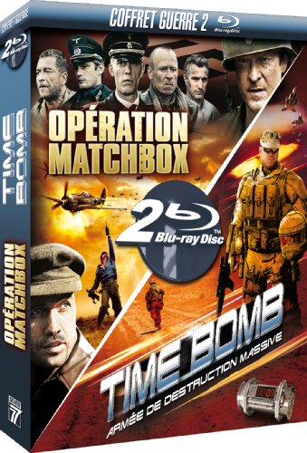 Coffret guerre 2 films : opération matchbox ; time bomb [Francia] [Blu-ray]