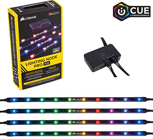 Corsair Lighting Node Pro - Controlador de iluminación RGB con tiras RGB LED controlable individualmente