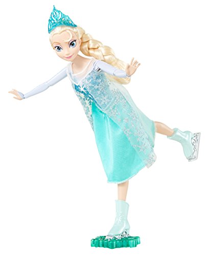 Disney Frozen - Muñeca Patinadora, Elsa (Mattel CBC63)