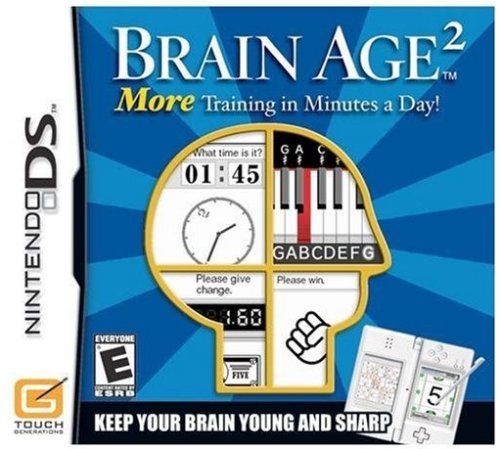 Dr Kawashima Brain Age 2 Training Game [Nintendo DS]