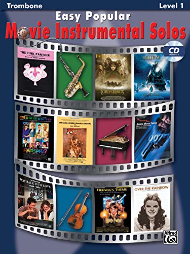 Easy Popular Movie Instrumental Solos (Pop Instrumental Solo Series, Level 1)