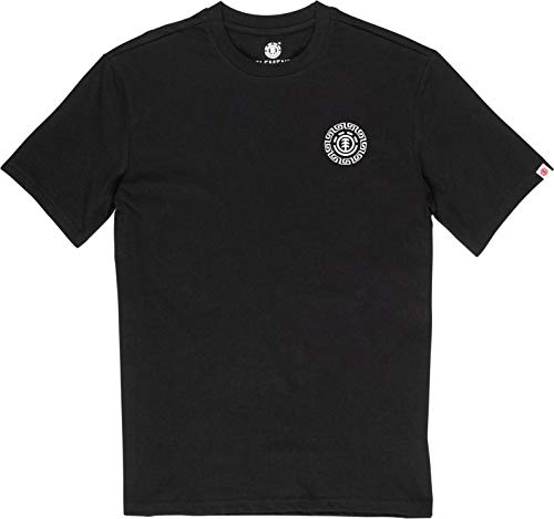 Element Camiseta Cuisine para hombre (Flint Black), GröÃ:S