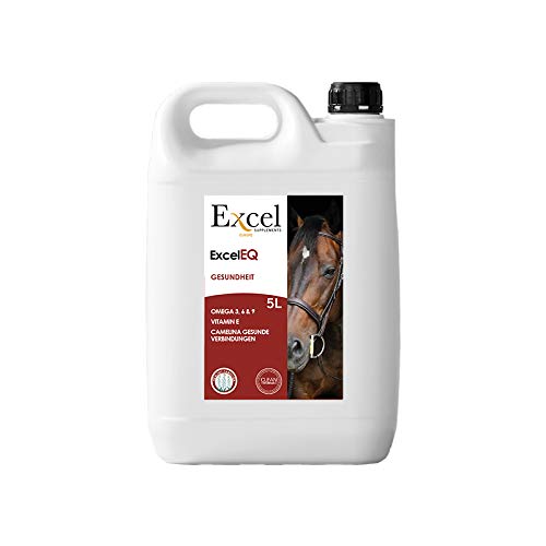 Excel EQ 5-litros| Aceite para Caballos| Omega 3| Anti-inflamatorio| articulaciones sanas
