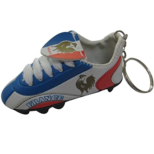 Fútbol Soccer Futbol Mini Zapatos Llavero llaveros – Europa, Country: France
