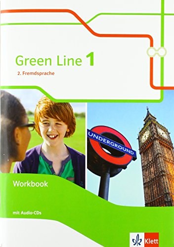 Green Line 1. Ausgabe 2. Fremdsprache ab 2018. Workbook mit 3 Audio-CDs Klasse 6