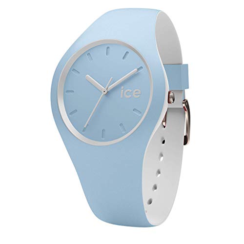 Ice-Watch - ICE duo White sage - Reloj blu para Mujer con Correa de silicona - 001489 (Small)