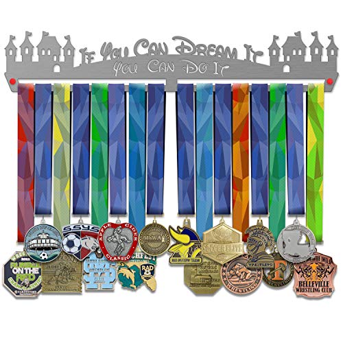 If You Can Dream It, You Can Do It Medal Hanger Display