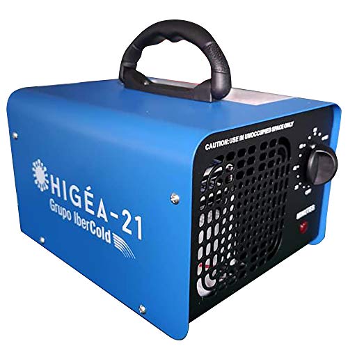 KEYPRO Higea 10G: Generador de Ozono Portátil, Purificador de Aire,10.000 MG/H-hasta 400㎡. Máquina de Ozono para Coche, Hogar, Oficina y Mascota, Purifica y Elimina Olores/Contaminantes
