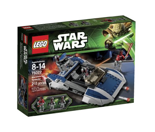 LEGO Star Wars Mandalorian Speeder Niño/niña 211pieza(s) Juego de construcción - Juegos de construcción (Multicolor, 8 año(s), 211 Pieza(s), Niño/niña, 14 año(s), 12 cm)