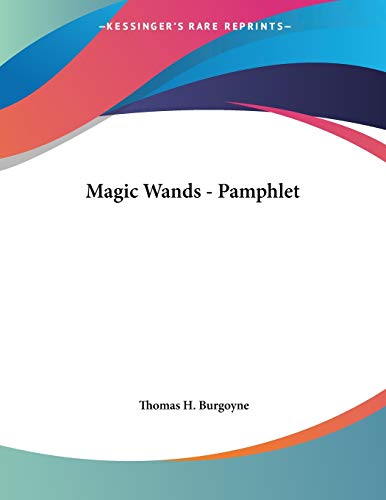 Magic Wands - Pamphlet