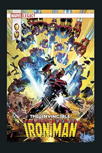 Marvel Invincible Iron Man System Overload Premium: Notebook Planner - 6x9 inch Daily Planner Journal, To Do List Notebook, Daily Organizer, 114 Pages