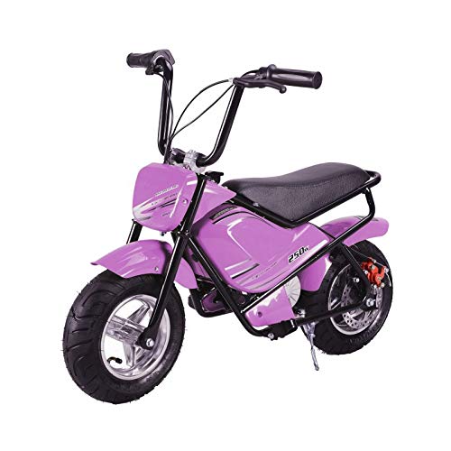 Mini moto eléctrica infantil 250w / mini scooter para niños de bateria/moto infantil electrica 24V 7AH (Rosa)