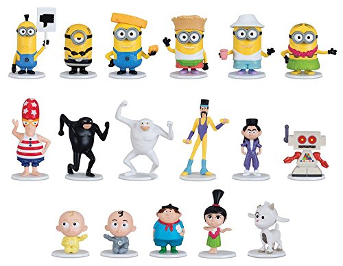 MTW Toys 20133 - Figuras para coleccionar en una bolsa, Gru, mi villano favorito 3, clasificados , color/modelo surtido