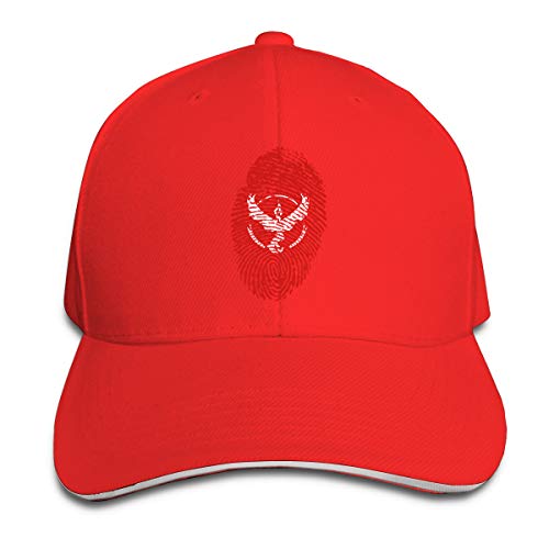 No aplicable Pok-Emon Hat Trucker Driver Cap,Gorras de béisbol ajustables neutrales,Unisex Cowboy Sombreros Rojo rosso Taille unique