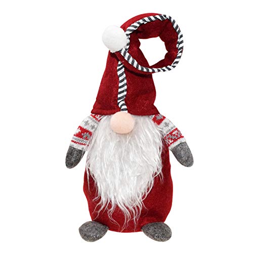 Peluche de Papá Noel, decoración de Papá Noel, juguete de Navidad, figura de peluche, figuras suecas, adornos, decoración de elfos, regalo para niños