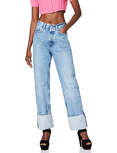 Pepe Jeans DUA Vaqueros Straight, Azul (Denim 000), W36/L30 (Talla del Fabricante: 26) para Mujer