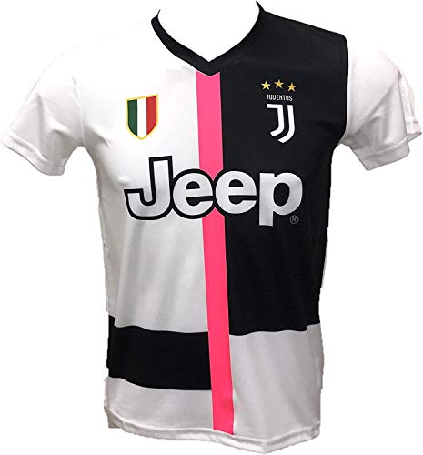 Perseo Trade Camiseta de fútbol blanca número 7, réplica autorizada 2019-2020, tallas de niño y adulto (4 años)