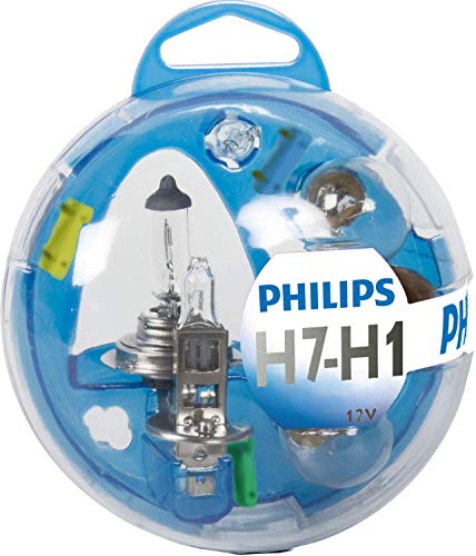 Philips 55720EBKM Essential Box - Caja de bombillas de recambio para coches (H1, H7)