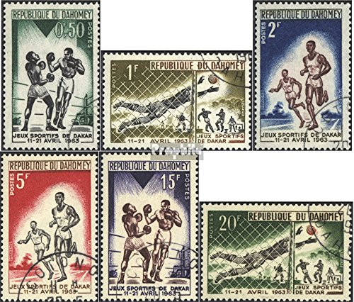 Prophila Collection Dahomey 213-218 (Completa.edición.) 1963 Juegos Deportivos por Dakar (Sellos para los coleccionistas) Deporte de Combate