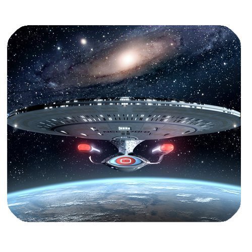 Rectángulo Personalizado Alfombrilla de Goma Antideslizante Alfombrilla de ratón para Juegos/Alfombrilla Star Trek Into Darkness