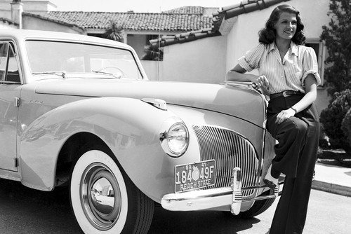 Rita Hayworth 1941 Lincoln Continental Sedan coche vintage