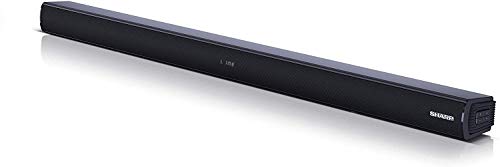 Sharp HT-SB150 2.0 - Barra de Sonido Cine en casa (Bluetooth, HDMI, ARC/CEC, 120 W de Potencia, 92 cm) Color Negro