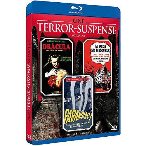 Terror y Suspense Vol. 1 - 3 BD Horror de Dracula + Barón Sardonicus + Alucinante Mundo de los Ashby [Blu-ray]
