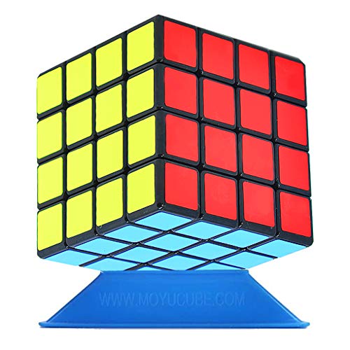 TOYESS Cubo Mágico ,Speed Cube 4x4x4 Rompecabezas Cubo de Velocidad Regalo de Adulto para Niños,Negro