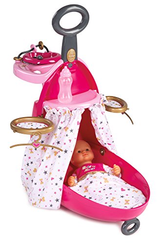 Trolley nursery 2en1 para muñecos bebé de Baby Nurse (Smoby 220316)