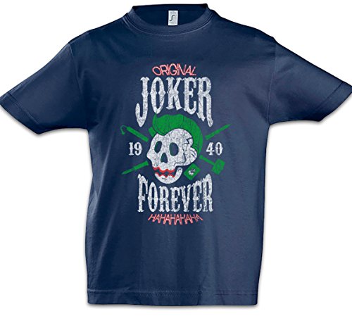 Urban Backwoods Joker Forever Niños Chicos Kids T-Shirt Azul Talla 4 Años