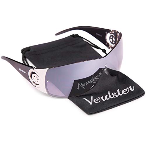 Verdster Gafas de Sol para Mujer Cosmo – Gafas de Sol Grandes para Mujer de Visera con Escudo - Montura Grandes Envolvente con Protección UV400