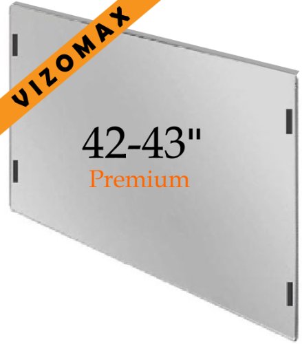 42 - 43 pulgadas Vizomax TV Protección de pantalla para televisor LCD, LED y Plasma HDTV