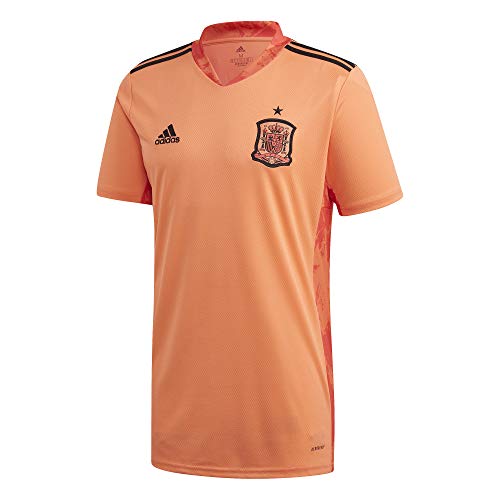adidas Selección Española Temporada 2020/21 Camiseta Portero, Unisex, Easy Orange, S