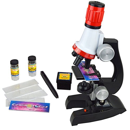 Binnan Educativo Microscopio de Juguete Infantil con LED para Niños