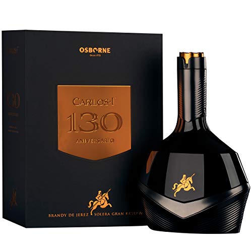 Brandy Solera Gran Reserva D.O. Jerez Carlos I 130 Aniversario - 1 botella de 70cl