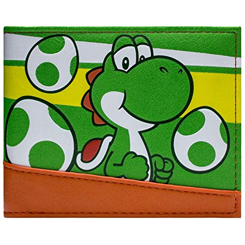 Cartera de Super Mario Yoshi con Huevos Verde