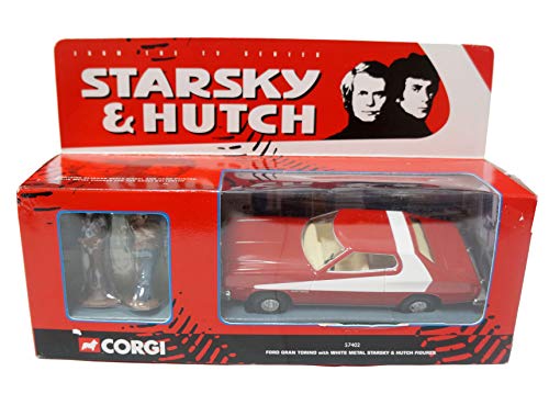Corgi Diecast 57402 - Ford Gran Torino with White Metal Starsky & Hutch Figures
