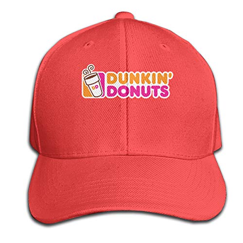 David A Beltran Logotipo de Dunkin Donuts Gorra Pure Color Peaked Sombrero Premium Sandwich Deportes Ajustables