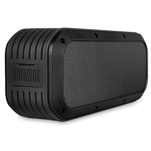 Divoom Voombox - Altavoz portátil (15 W, inalámbrico, micrófono, batería de 3200 mAh), color negro