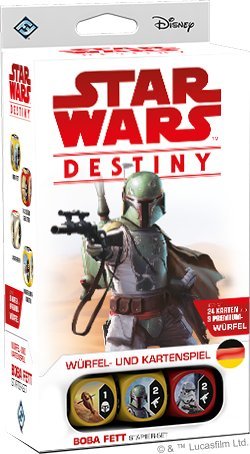 Fantasy Flight Games ffgd3207 Star Wars: Destiny – Boba Fett Starter de Juego
