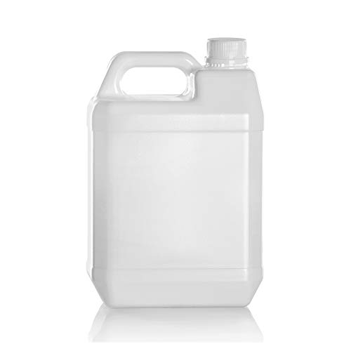 Garrafas bidon de plastico de 5 litros homologado ADR boca ancha ideal para agua gasolina y químicos también como deposito para aire acondicionado / camping / furgoneta camper (1)