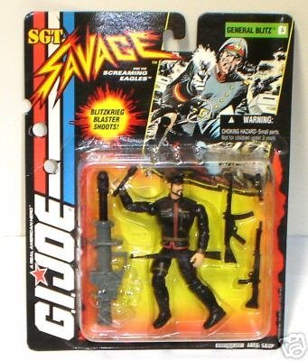 G.I Joe Sgt Savage General Blitz by G. I. Joe