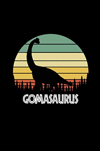 gomasaurus goma saurus goma dinosaur bruno: Lined Notebook / journal Gift,120 Pages,6*9,Soft Cover,Matte Finish
